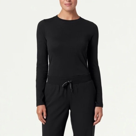 {Bundle of 2} Jaanuu Organic Cotton Underscrub Longsleeve Tee S - Picture 1 of 7